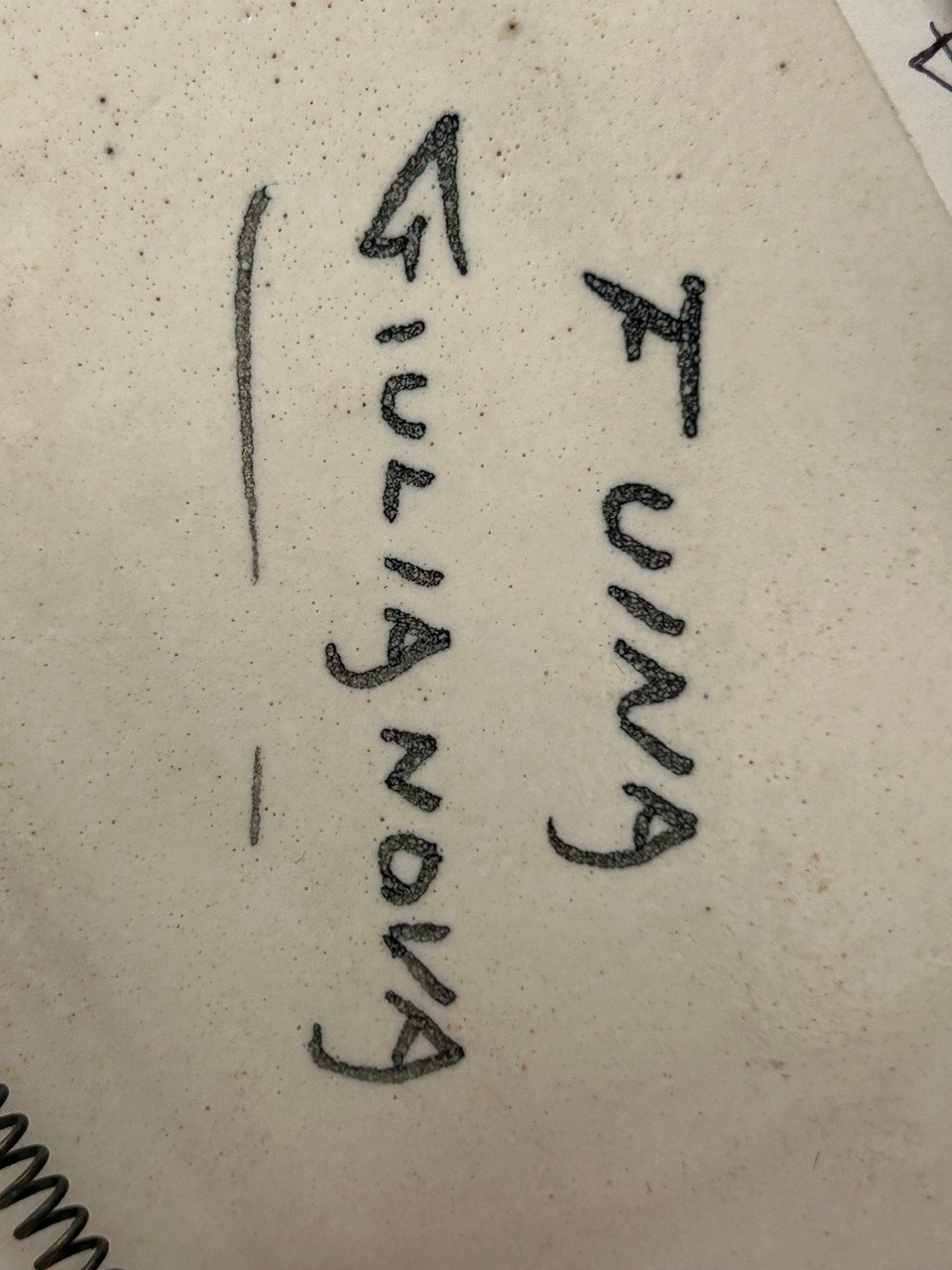 Manifattura Gesualdo Fuina, Giulianova, XX Secolo - Manifattura Gesualdo Fuina, Lotto di tre piat...