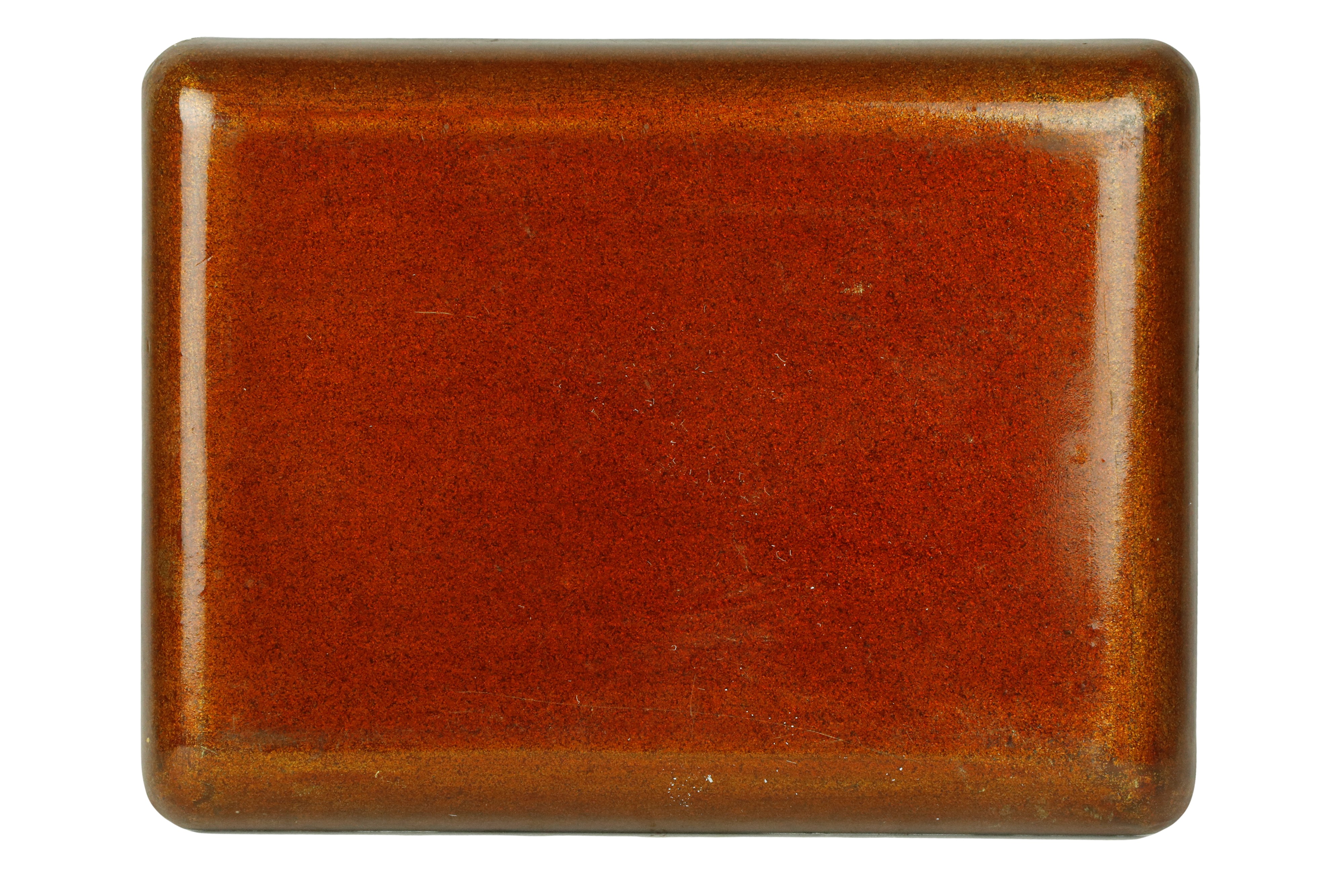 Piccolo Vassoietto Rettangolare in Legno Dorato