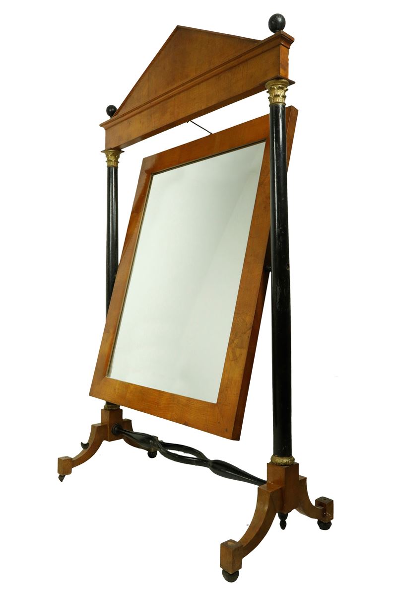 Psiche Impero con specchio basculante