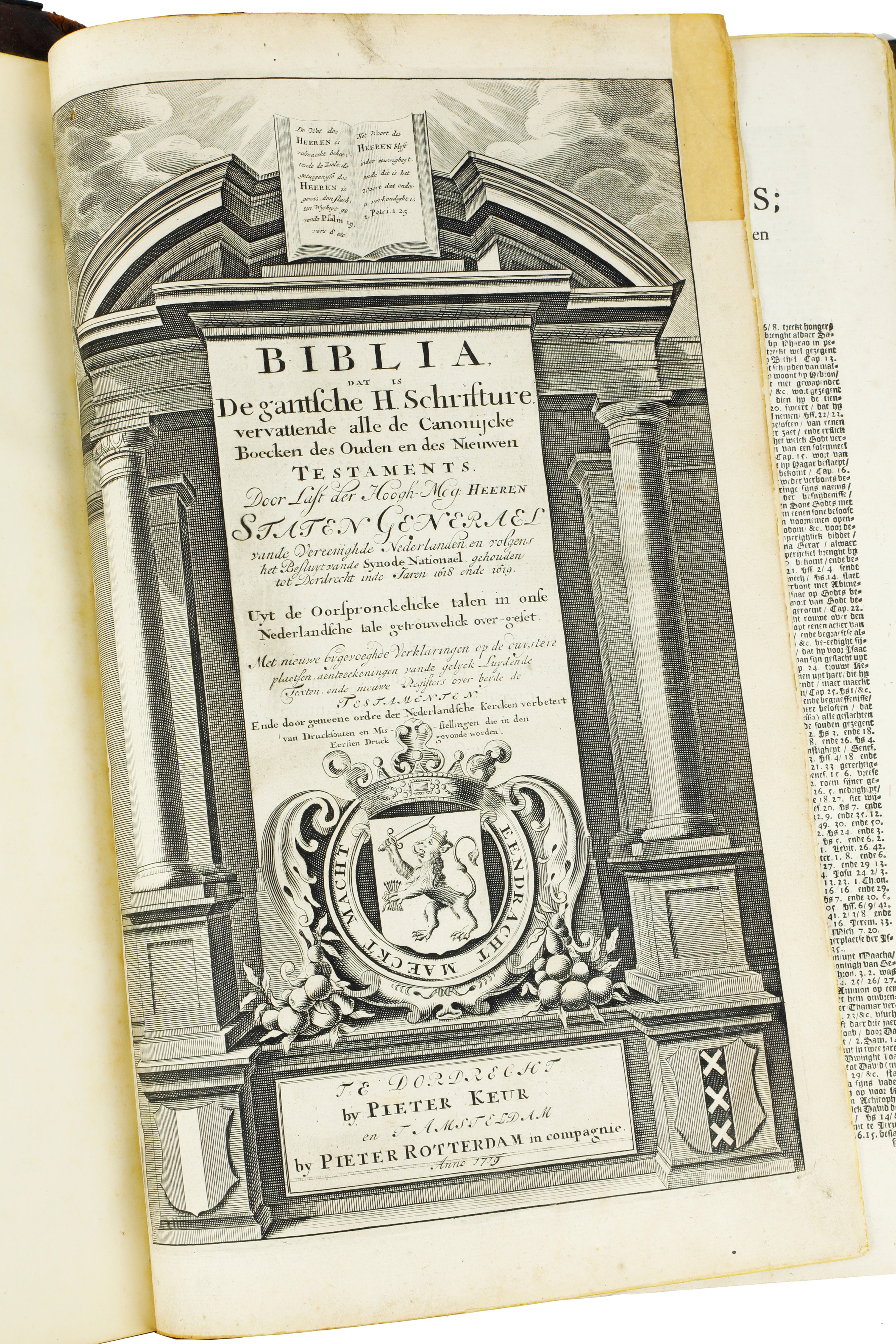 Bibbia olandese 1730