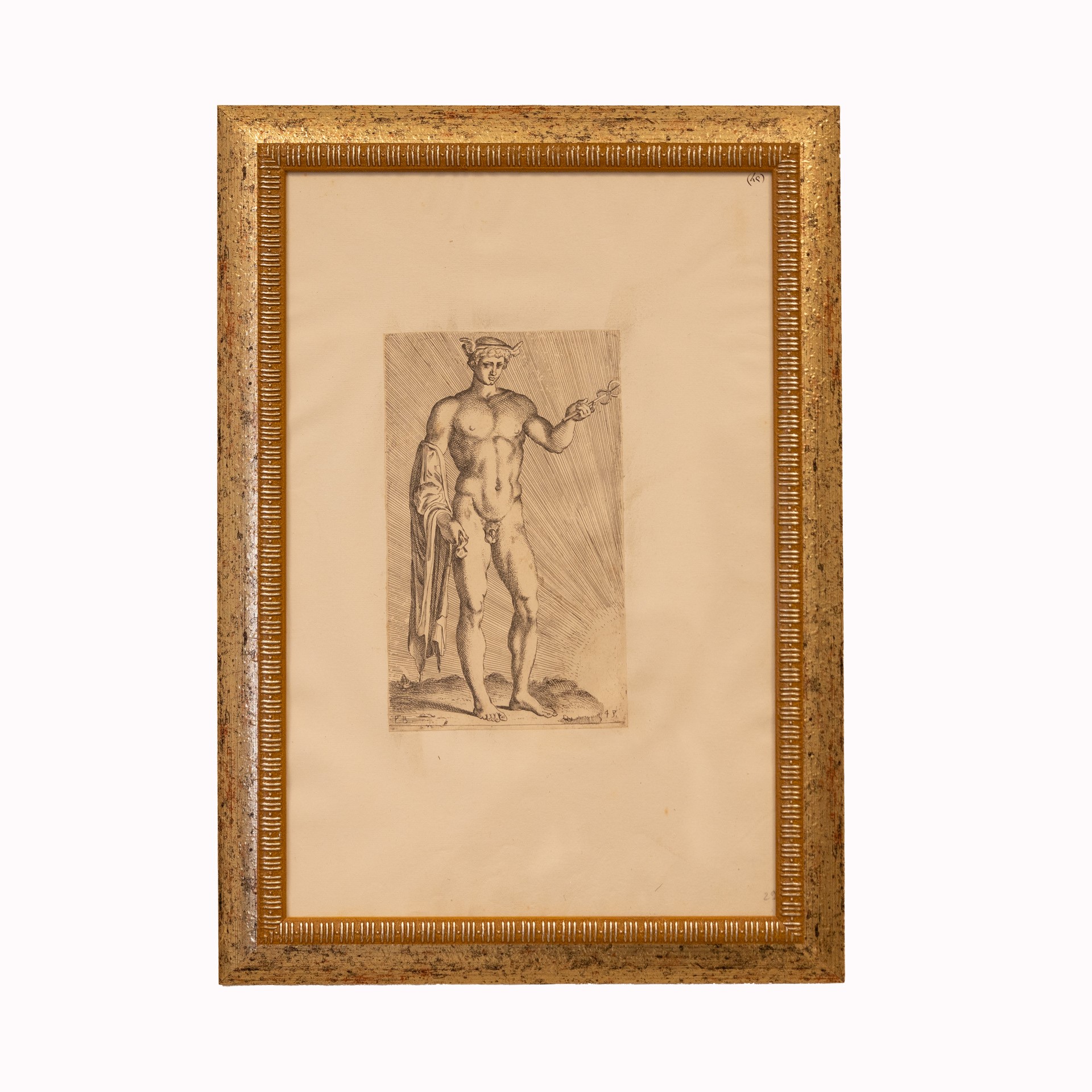 Francois Perrier - Lotto di Otto Incisioni Raffiguranti Personaggi della Mitologia Greca