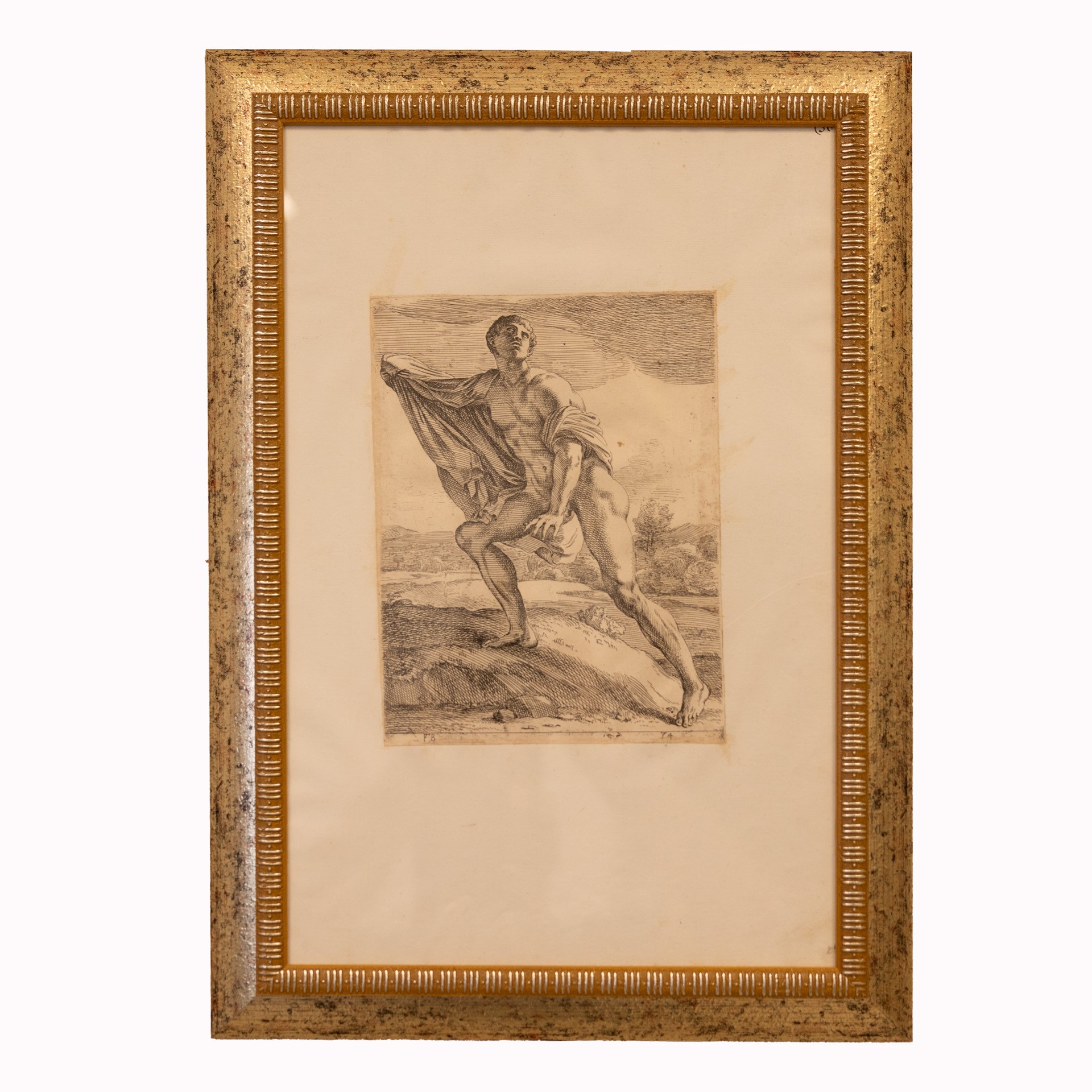 Francois Perrier - Lotto di Otto Incisioni Raffiguranti Personaggi della Mitologia Greca