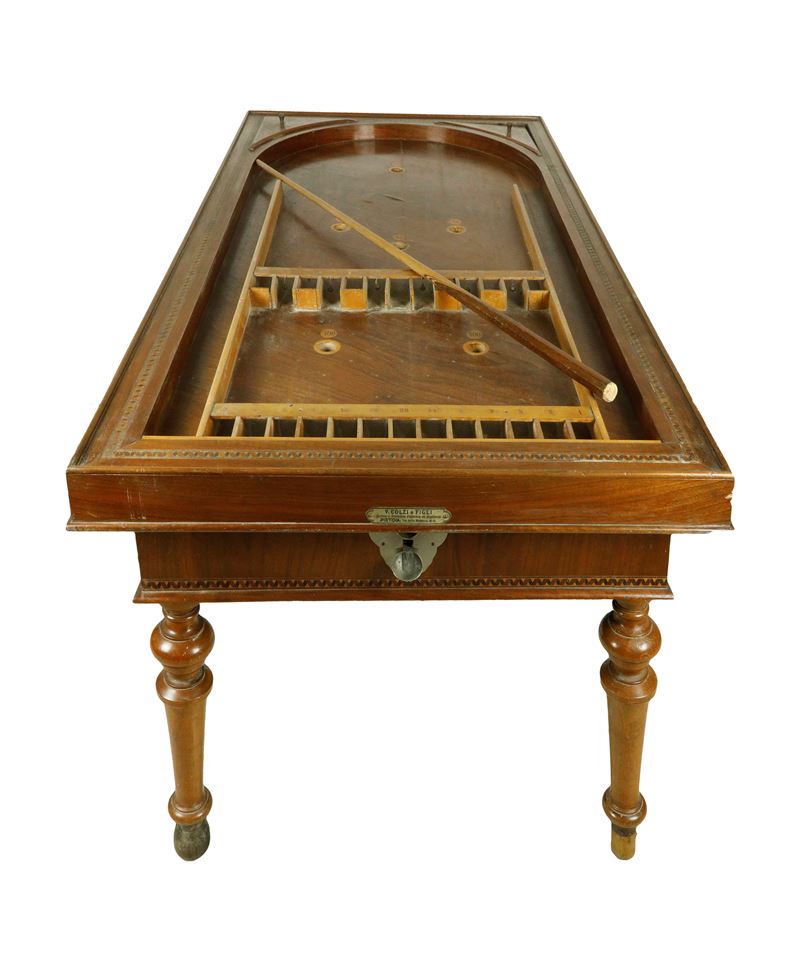 Antico flipper italiano a stecca