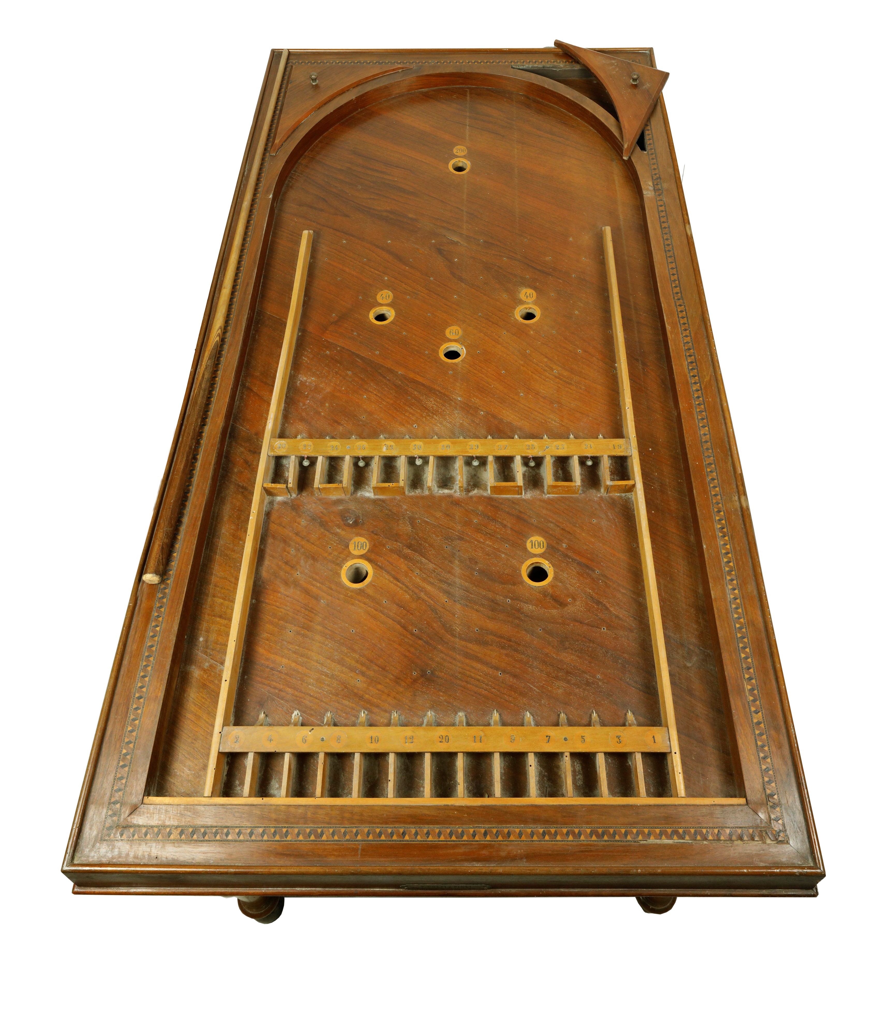 Antico flipper italiano a stecca