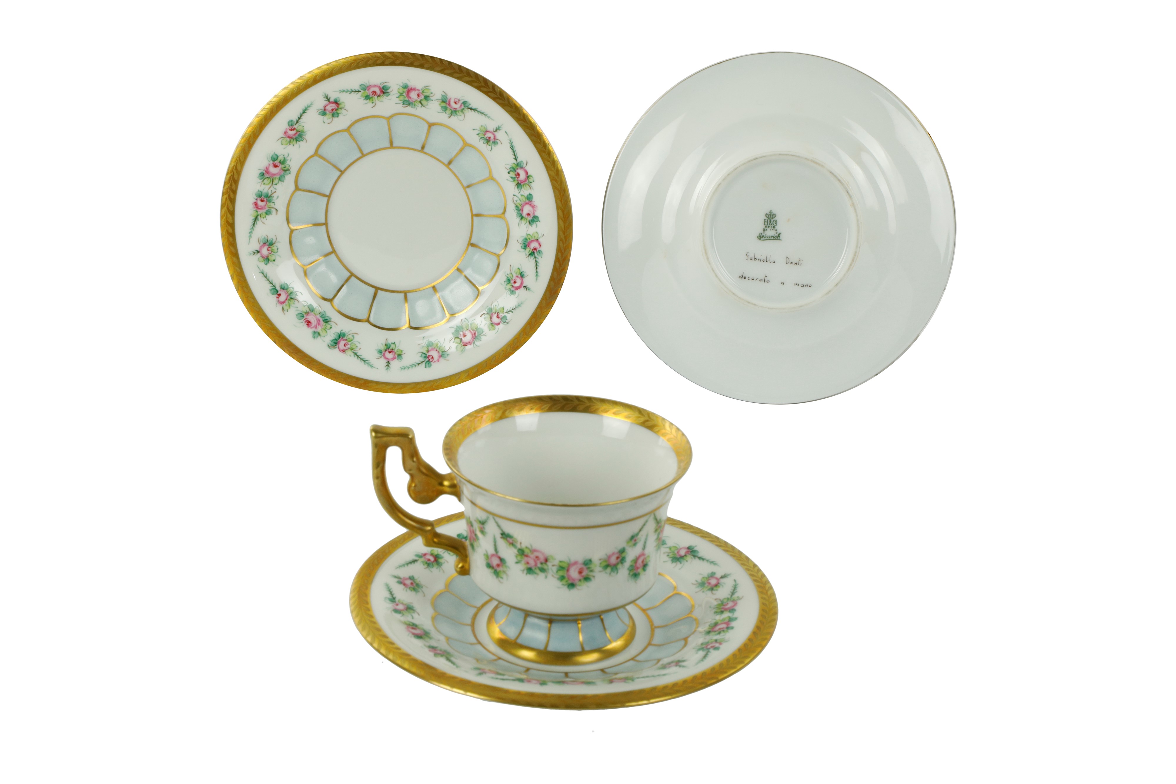 Servizio the e caffè in porcellana H&C Selb Bavaria Germany Heinrich