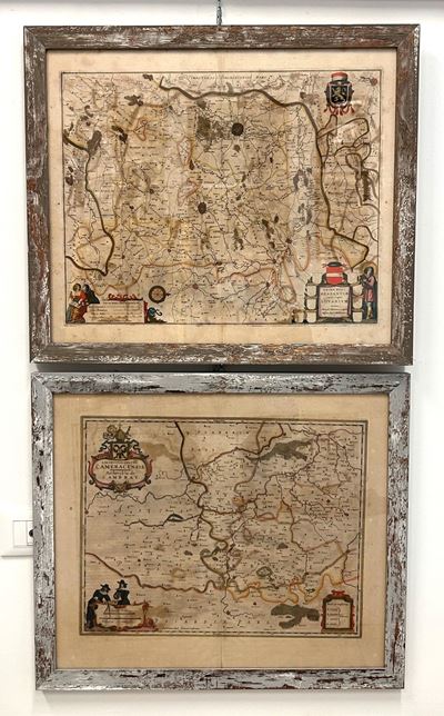 Lotto di Due Mappe: Cambray e Lovanium