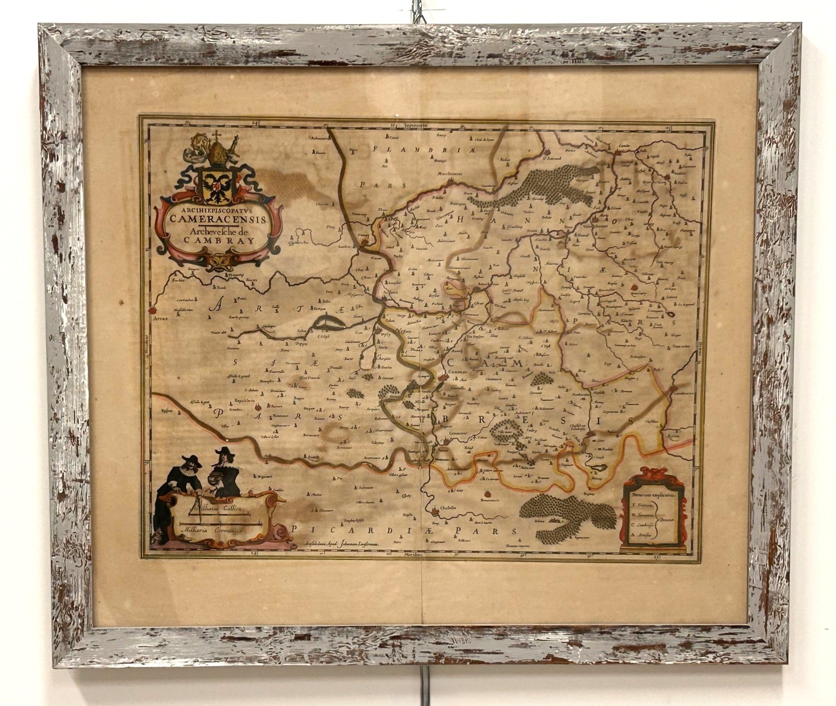 Lotto di Due Mappe: Cambray e Lovanium