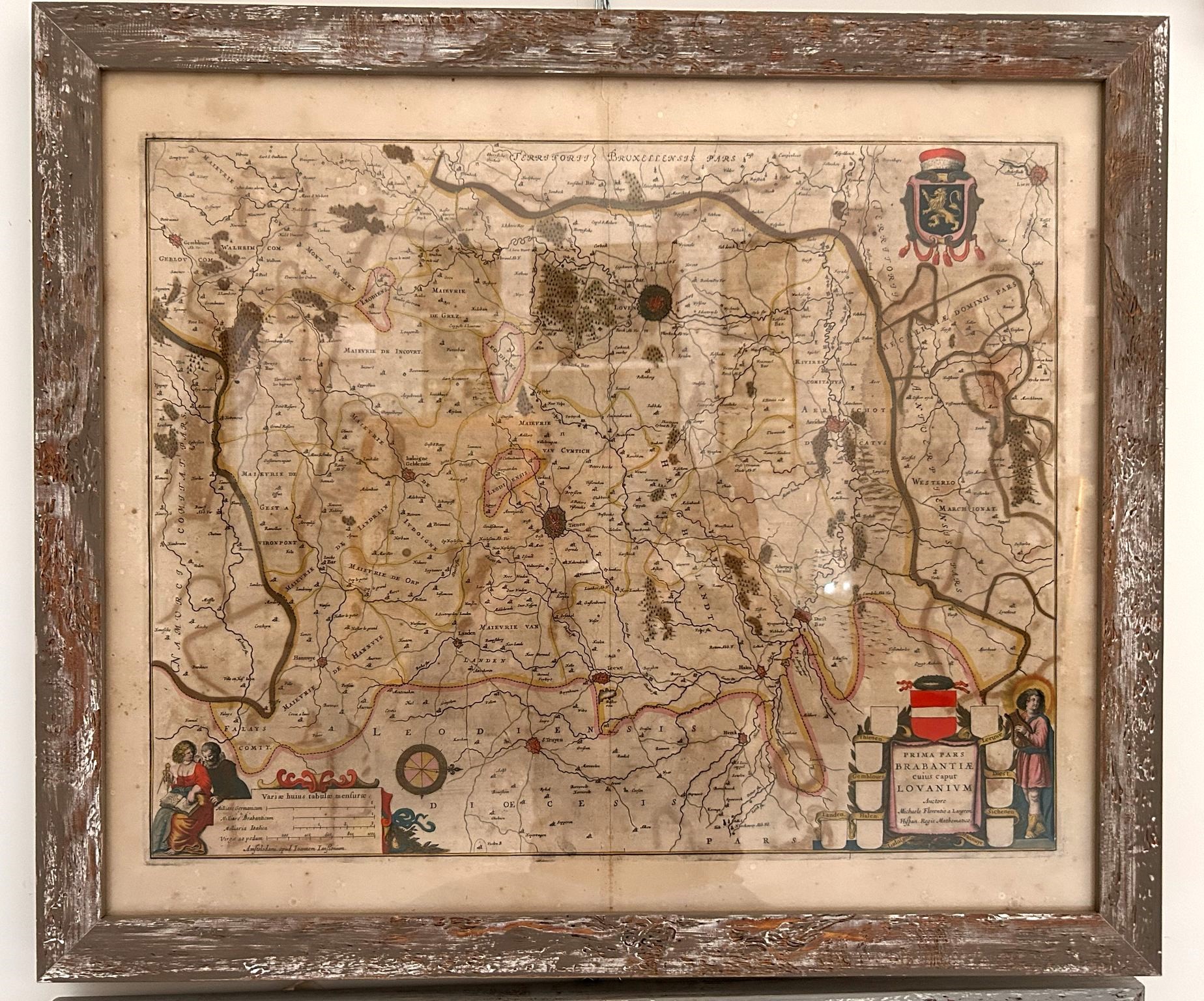 Lotto di Due Mappe: Cambray e Lovanium