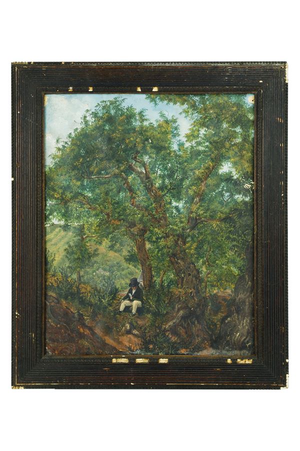 Anna  Micheli Pellegrini - Ritratto del padre Bernardo nell'anno 1826