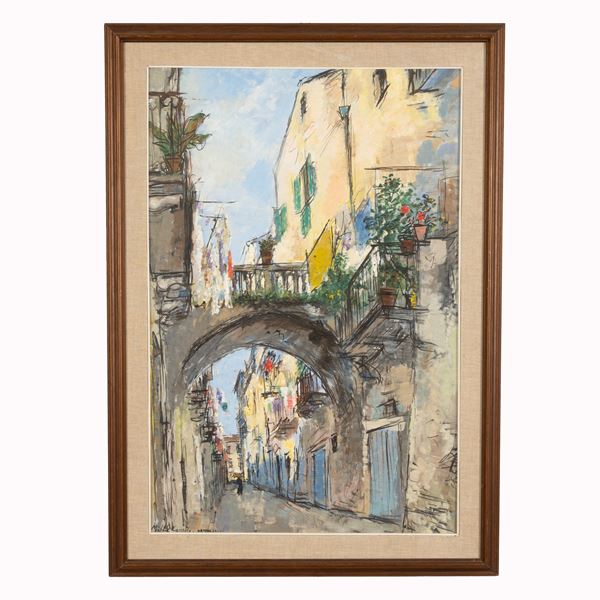 Michele Cascella - "via di Ortona"