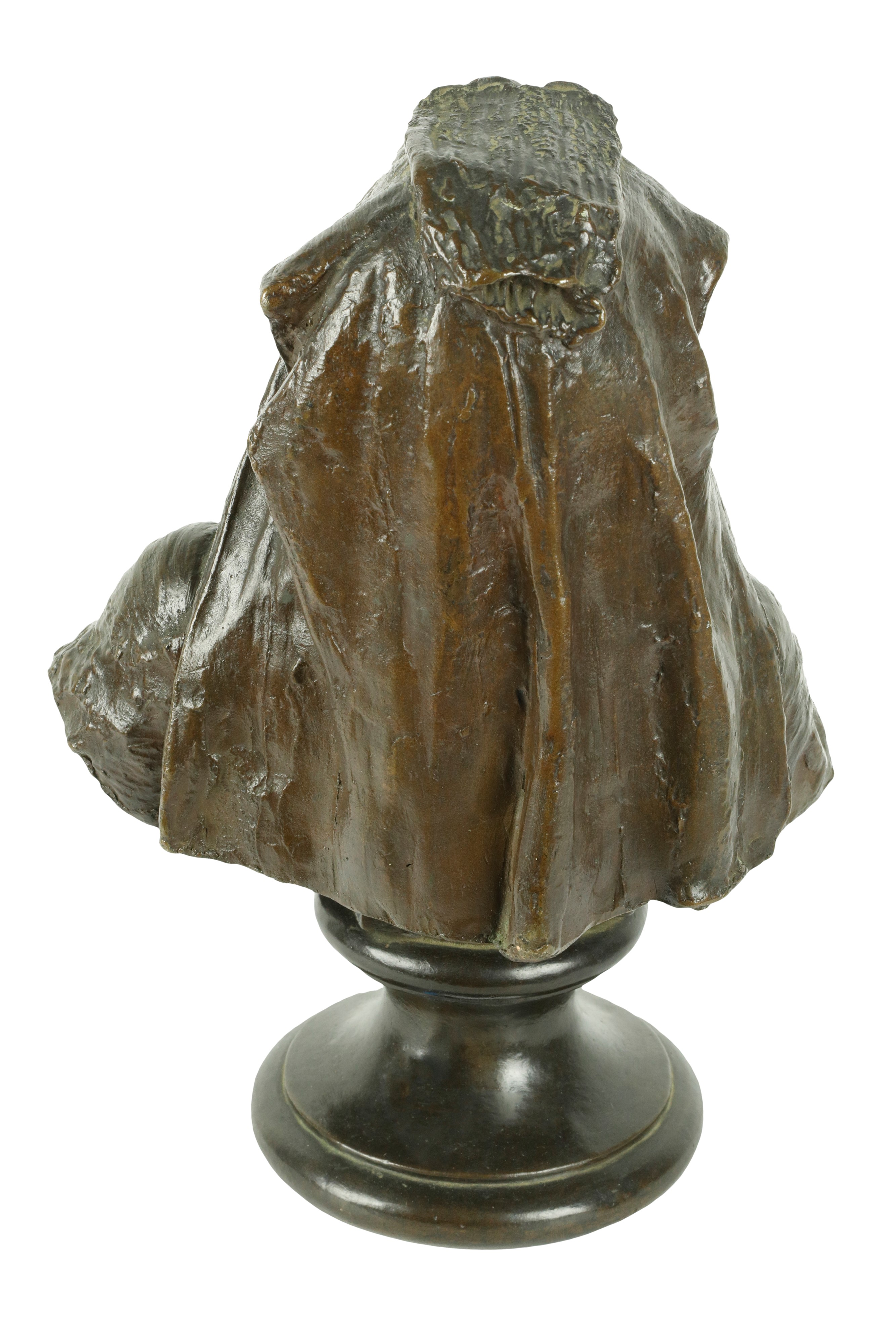 Costantino Barbella - Scultura in bronzo 'Donna di Scanno'