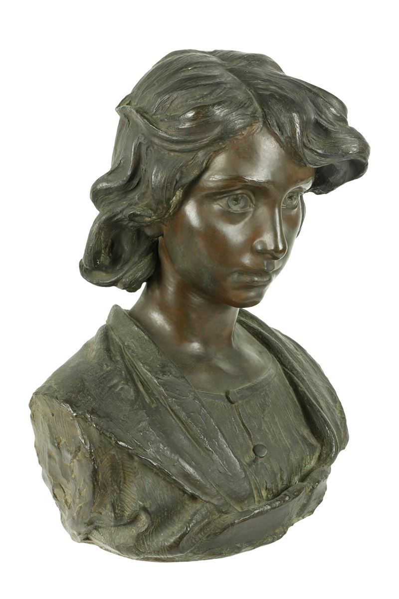 Scultura in bronzo "La Montagnola"