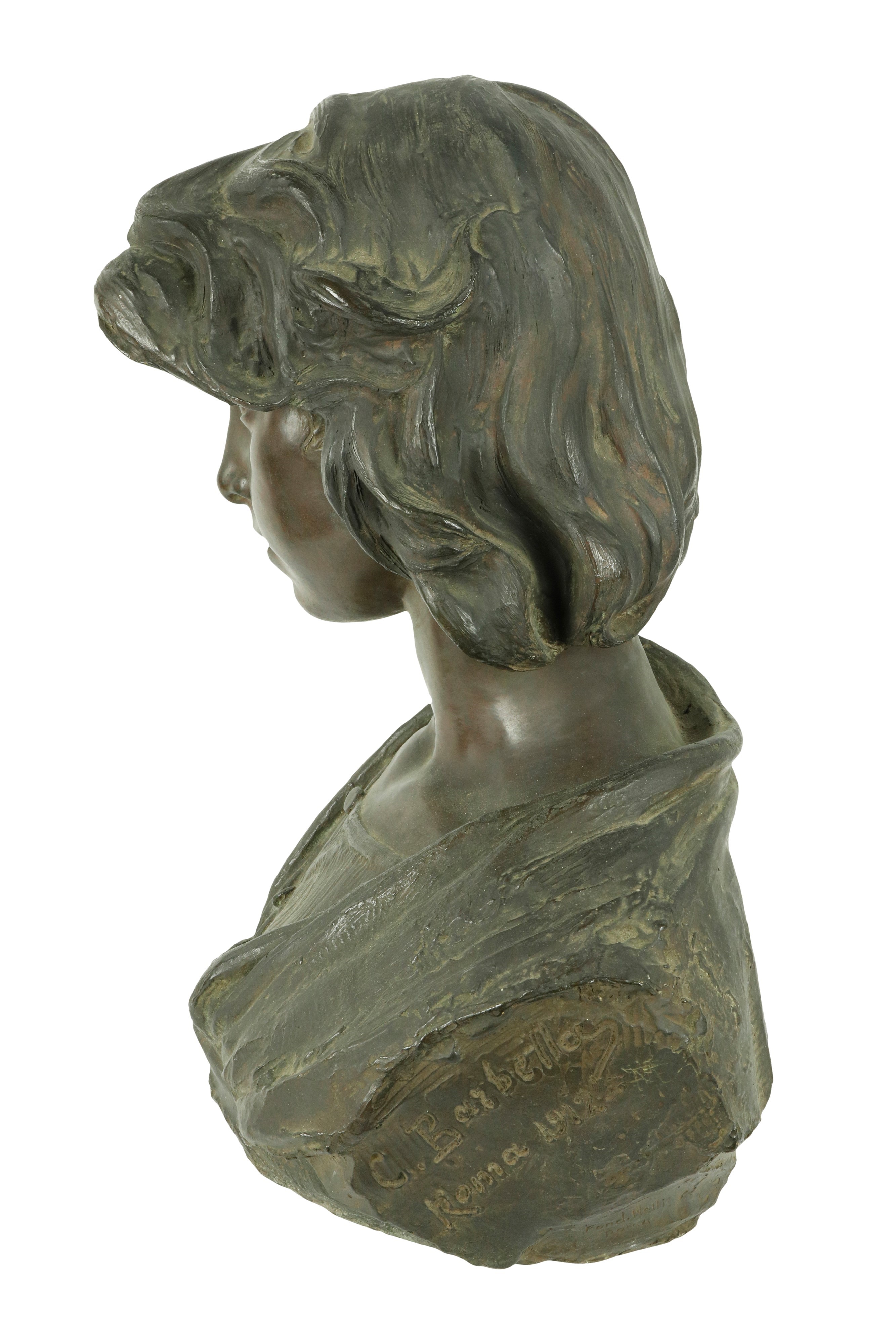 Scultura in bronzo "La Montagnola"