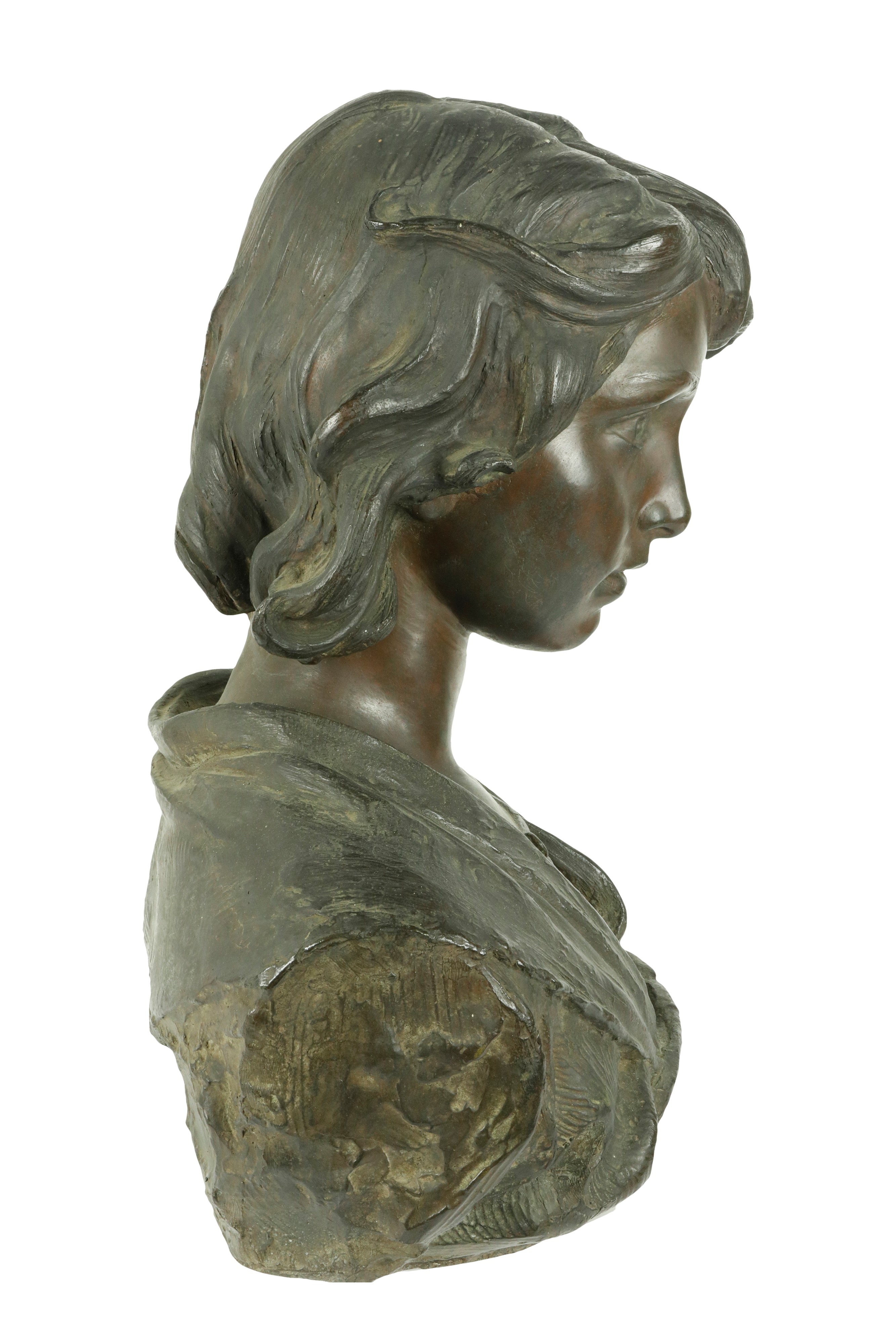 Scultura in bronzo "La Montagnola"