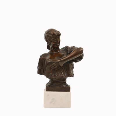 Scultura 'Noli me tangere', bronzo