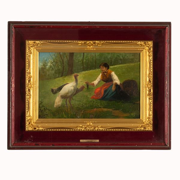 Valerico Laccetti - Contadina abruzzese 