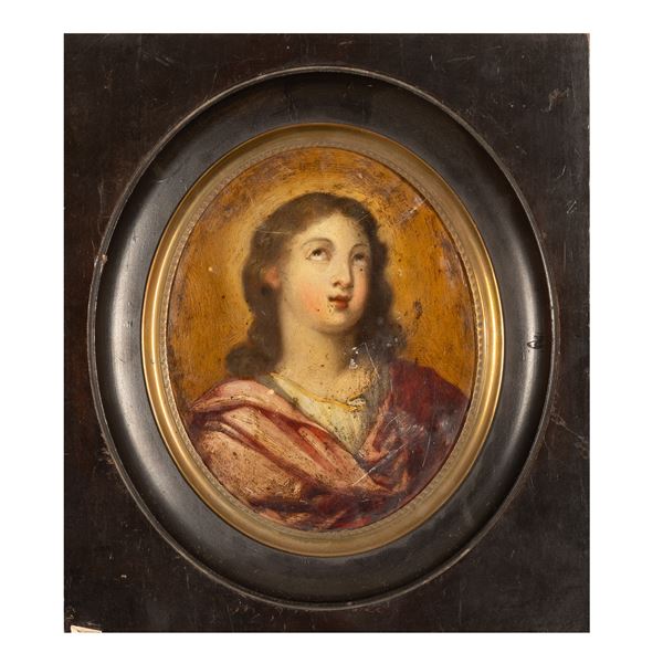 RAMINA Figura di giovane adorante