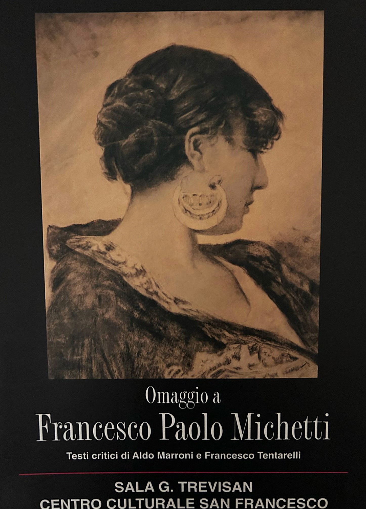 Faldone con cartoline, telegrammi di Francesco Paolo Michetti