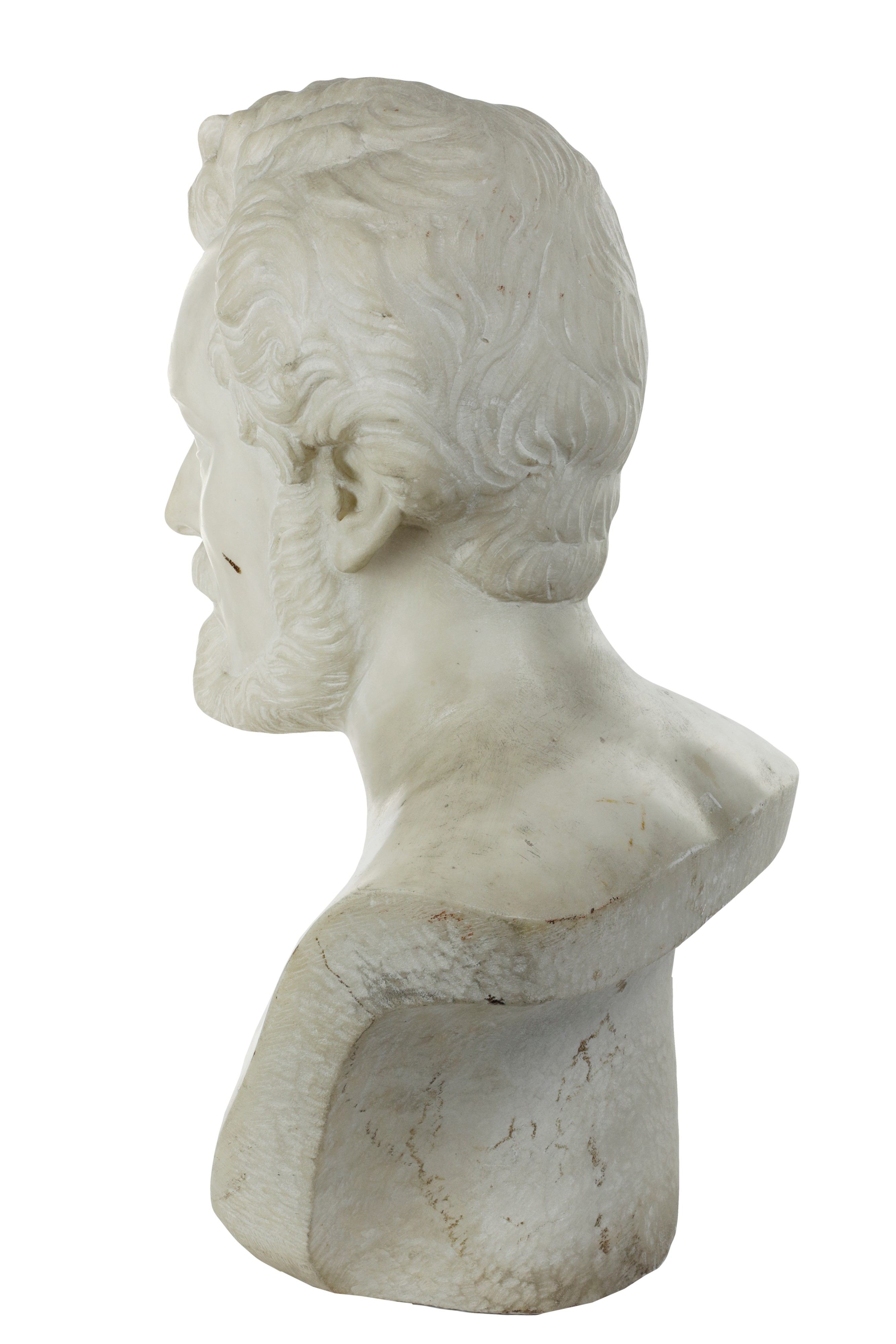Busto in marmo di Giuseppe Giusti