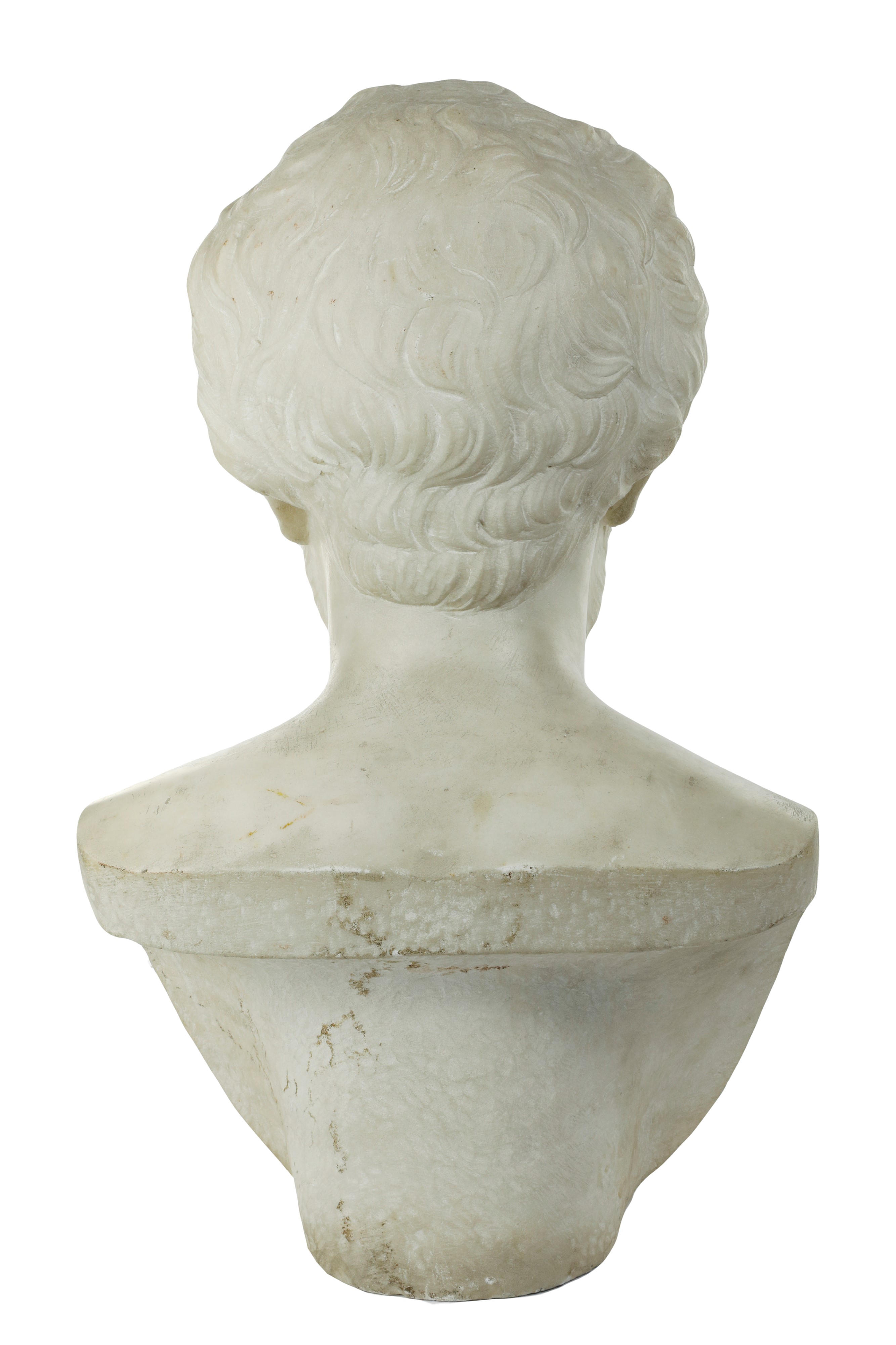 Busto in marmo di Giuseppe Giusti