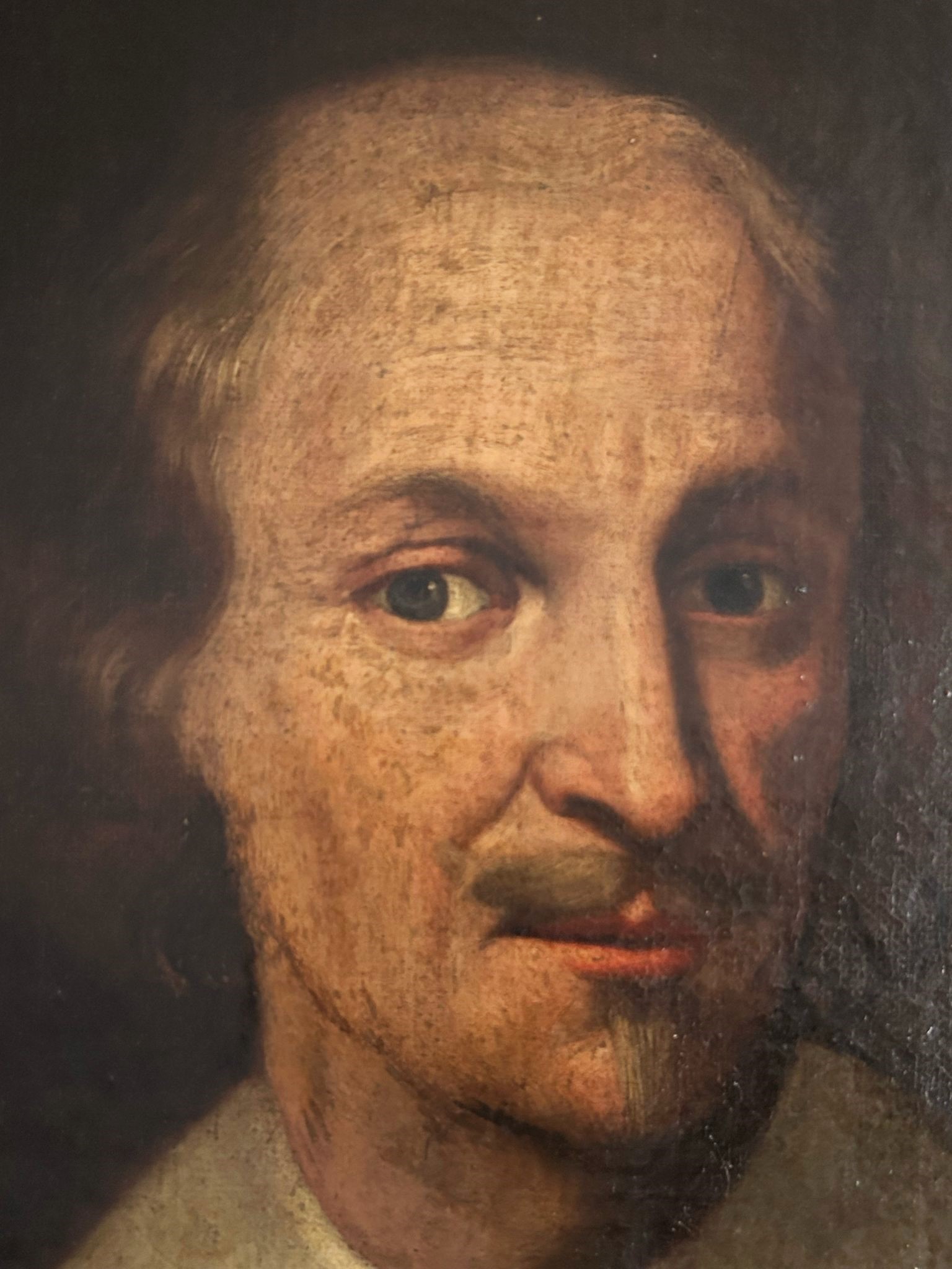 Pittore Toscano Attivo nella Metà del XVII Secolo - Pittore Romano Ritratto di Gentiluomo
