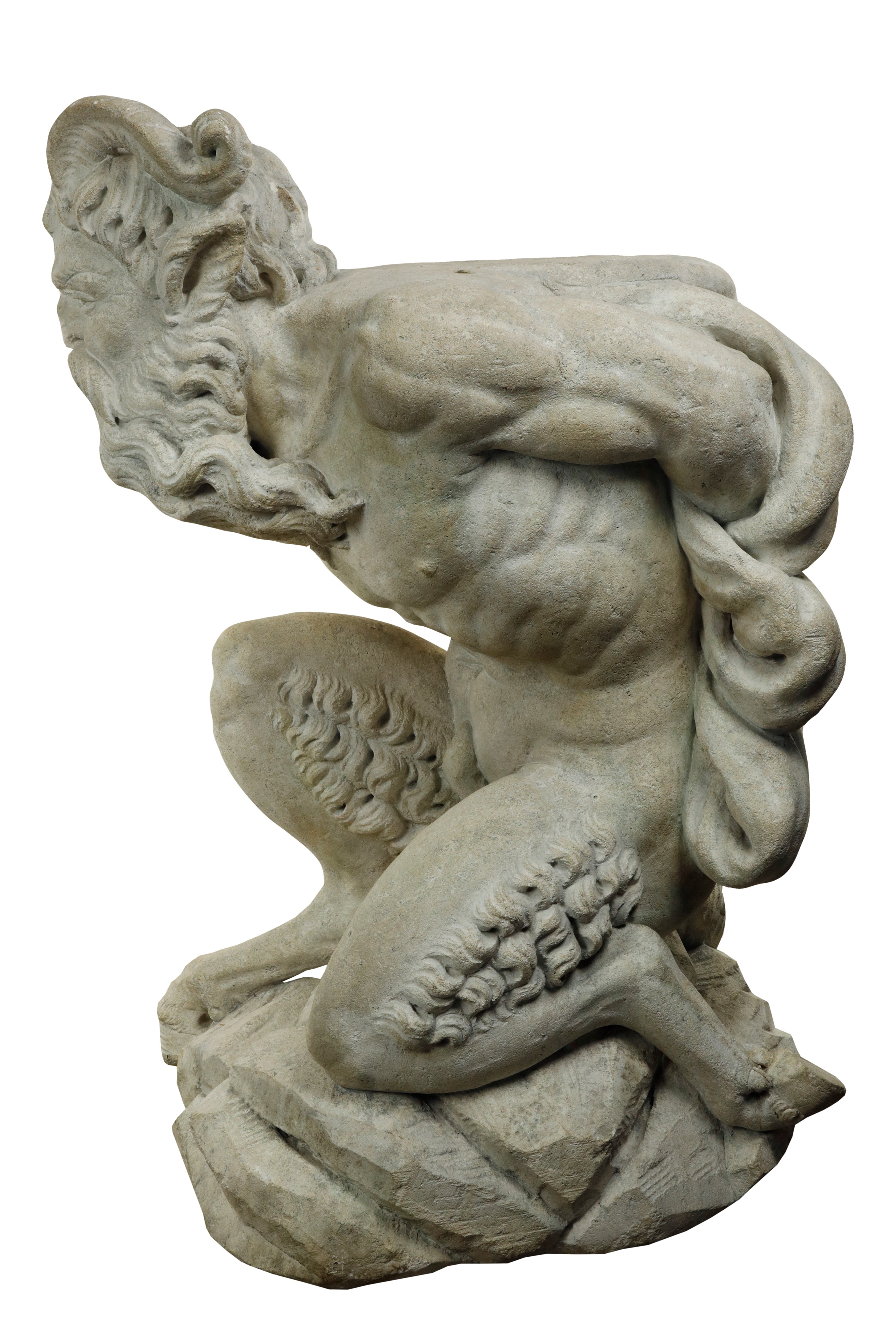 Importante scultura "Fauno"