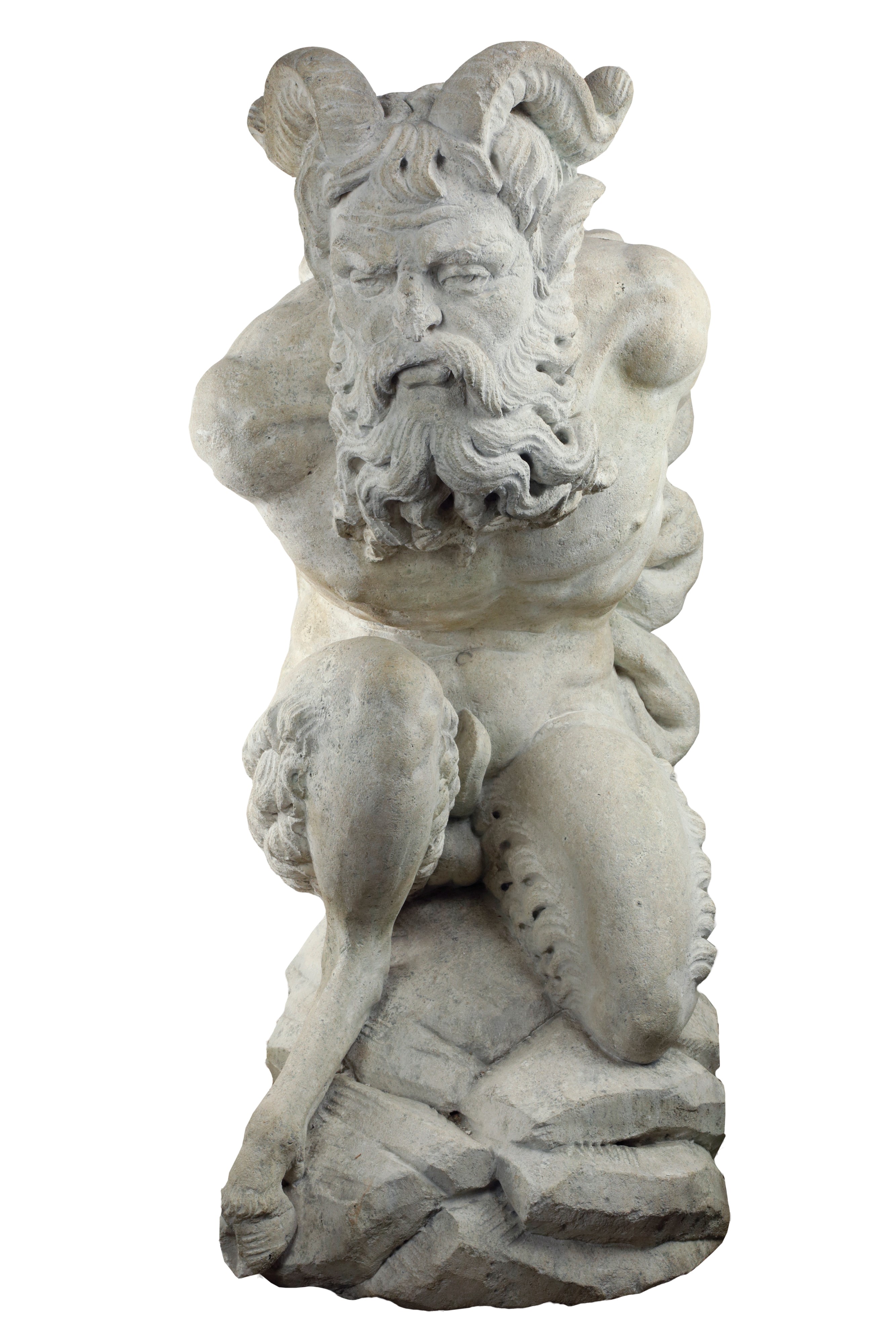 Importante scultura "Fauno"