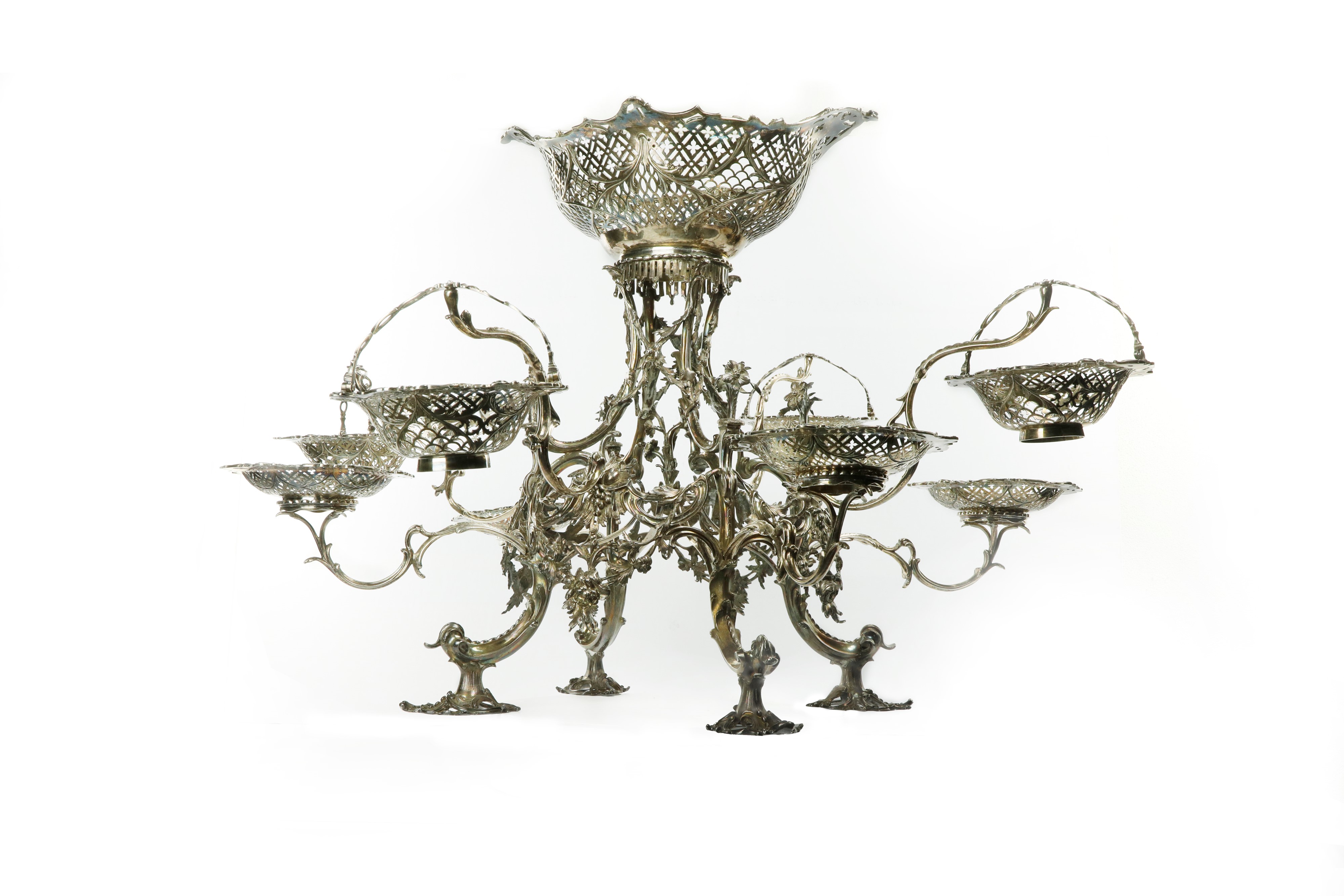 Centrotavola in argento - Londra 1766