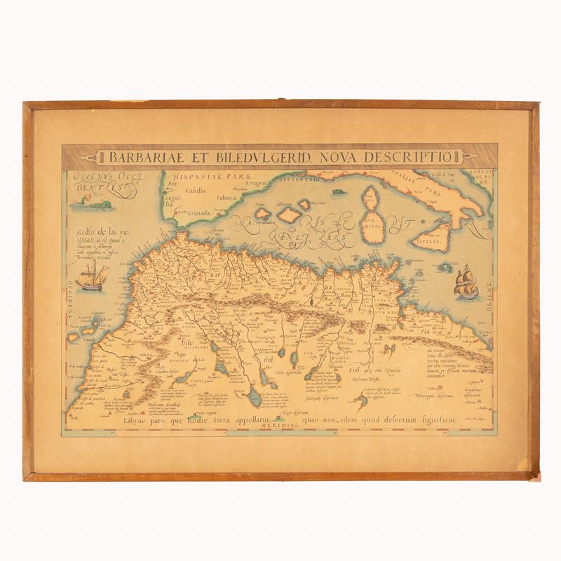 Carta Barbariae Et Biledulgerid Nova Descriptio