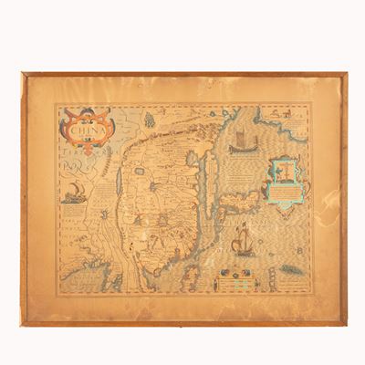 Stampa Geografica China A. 590