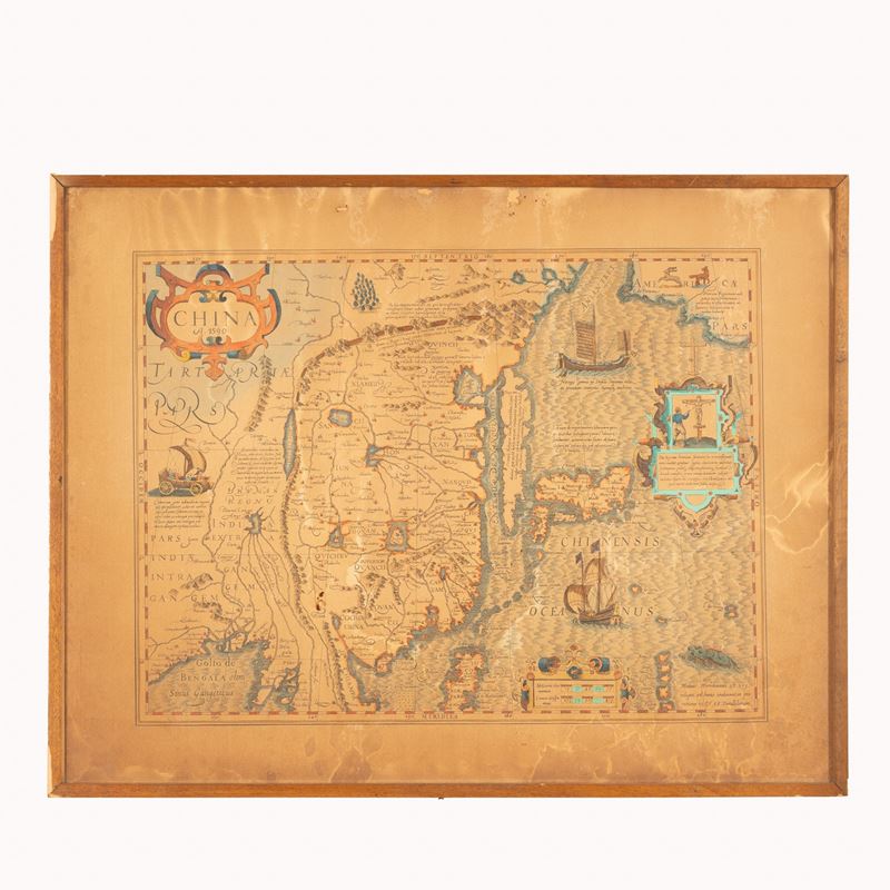 Stampa Geografica China A. 590