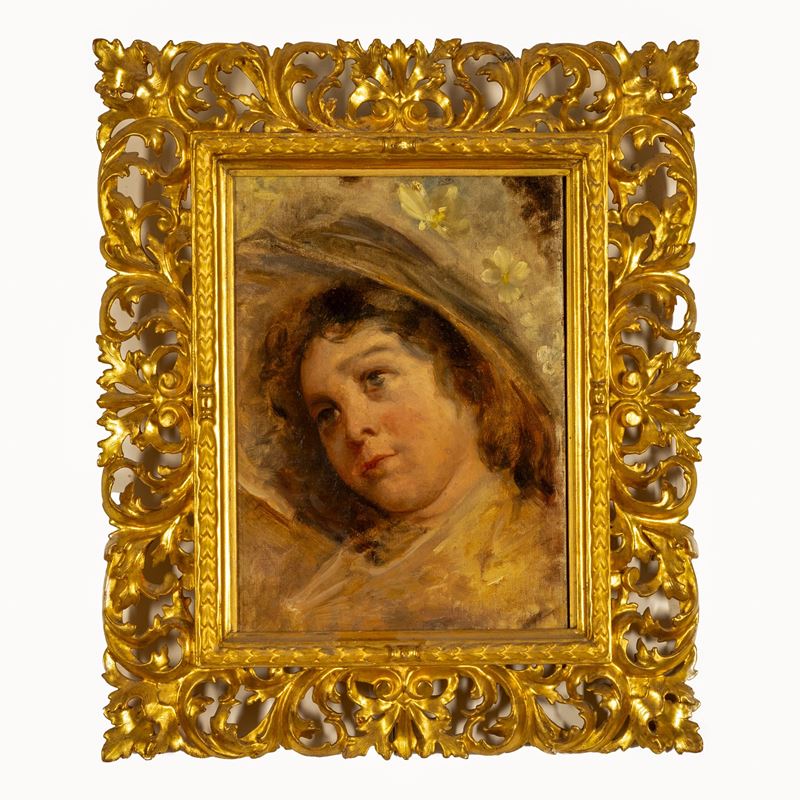 Ritratto di fanciulla con cappello