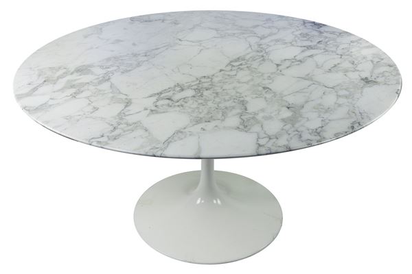 Eero  Saarinen - Tavolo Tulip in marmo, produzione Knoll - Stati Uniti d'America