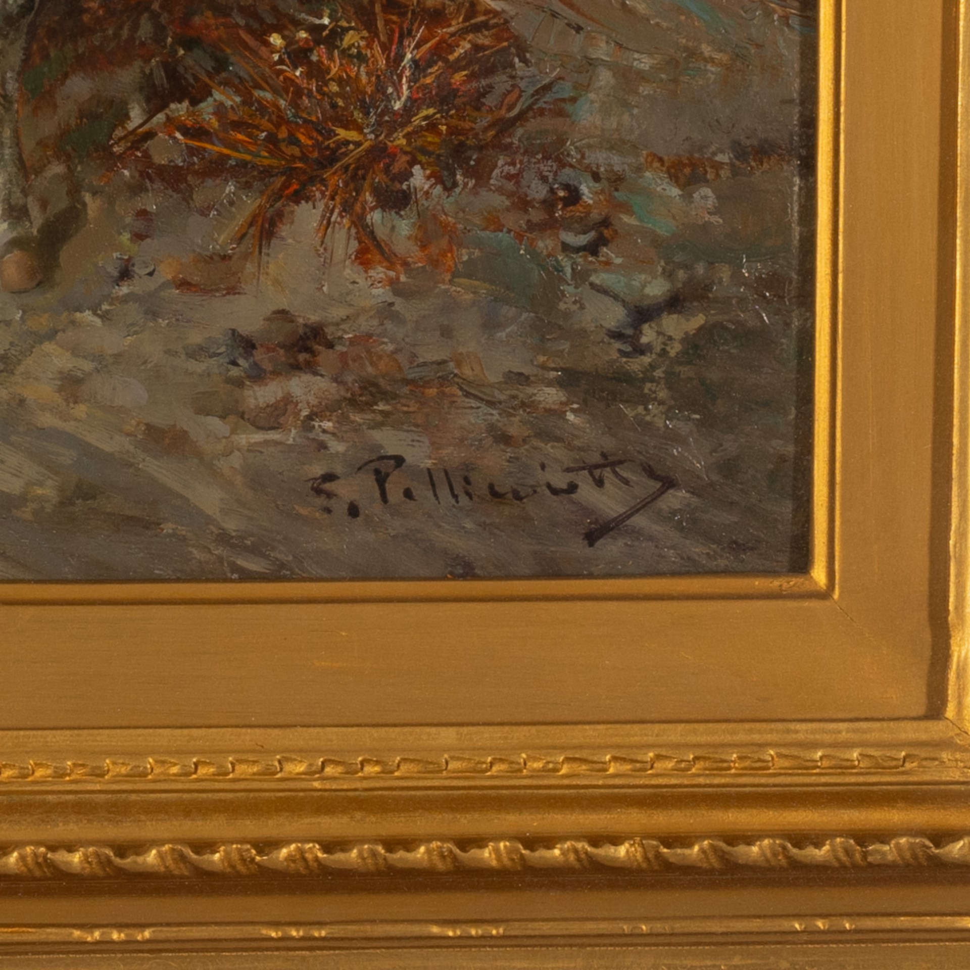 Carovana con asini e cavalli