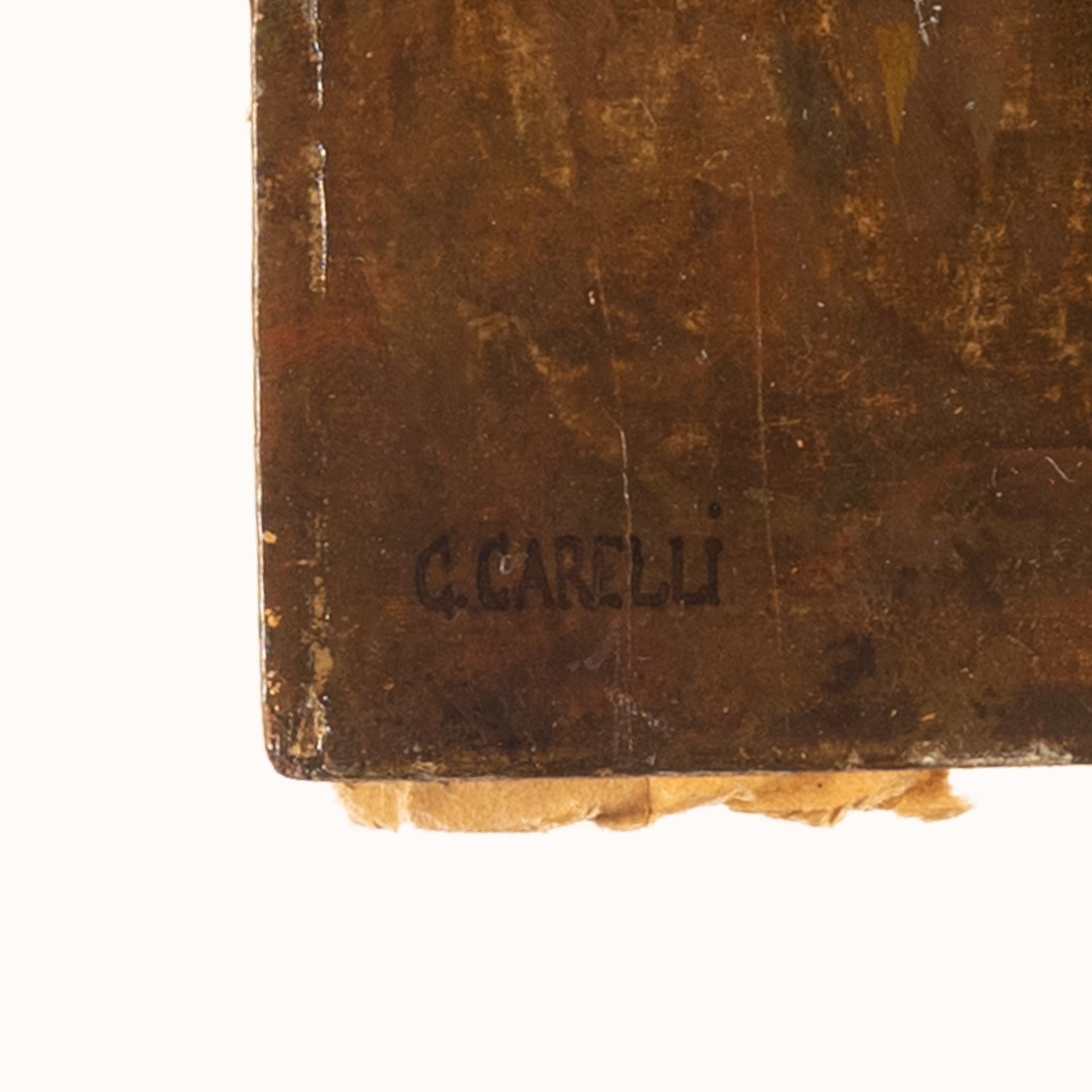 Carovana di buoi e contadini