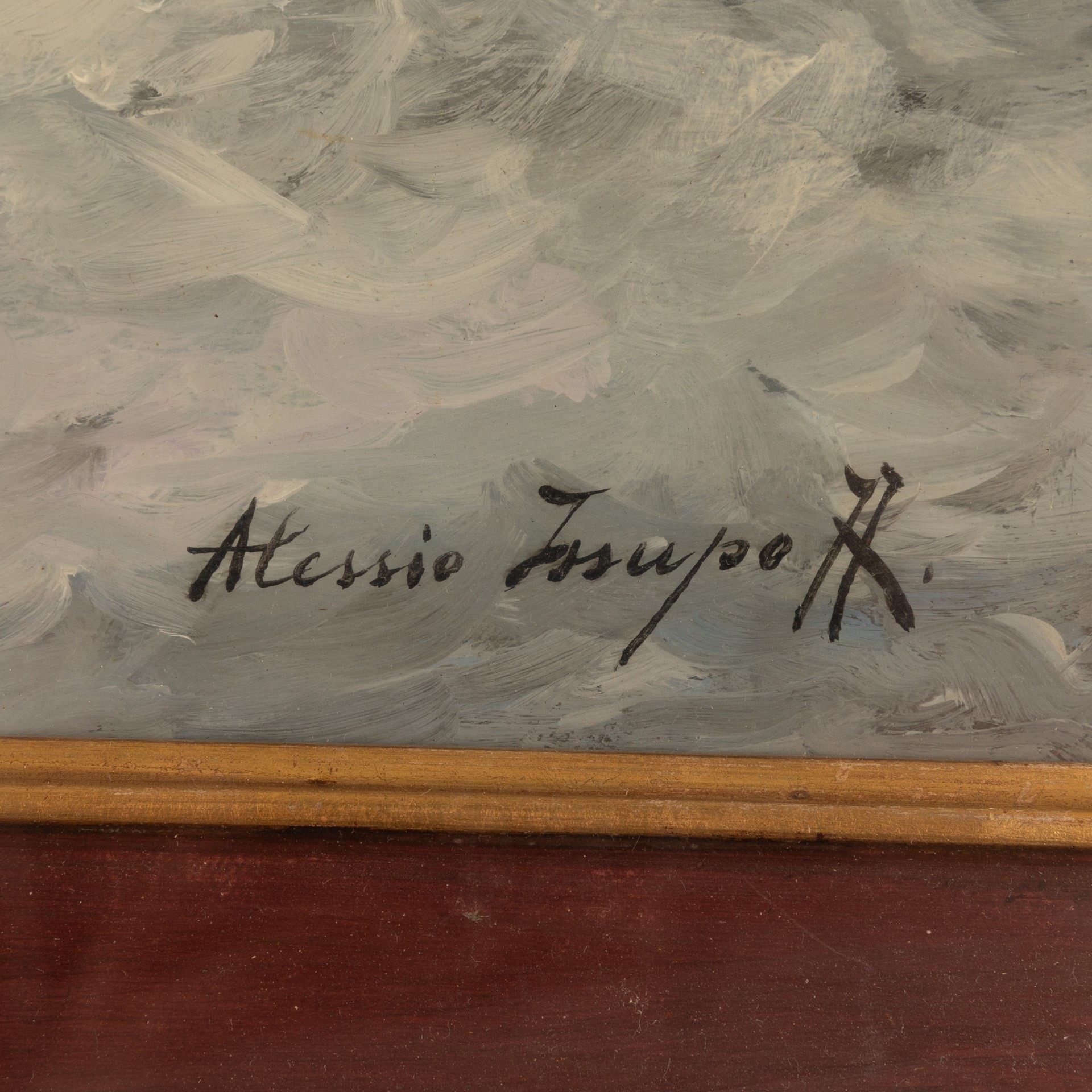 Riposo dei cavalli nella neve