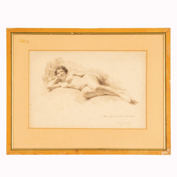 Vincenzo  Migliaro - Nudo femminile