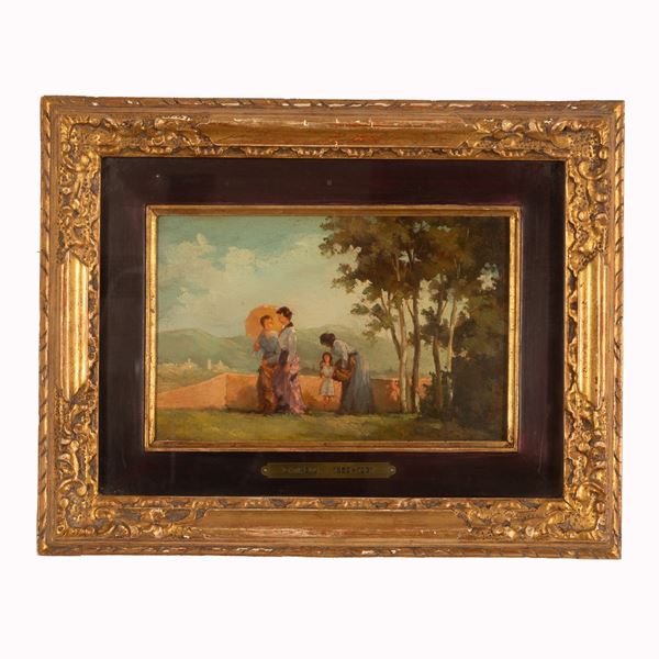 Giuseppe Tirelli - Passeggiata assolata