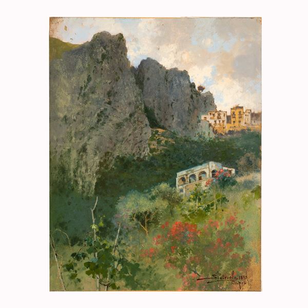 Salvatore Petruolo - Veduta di Capri