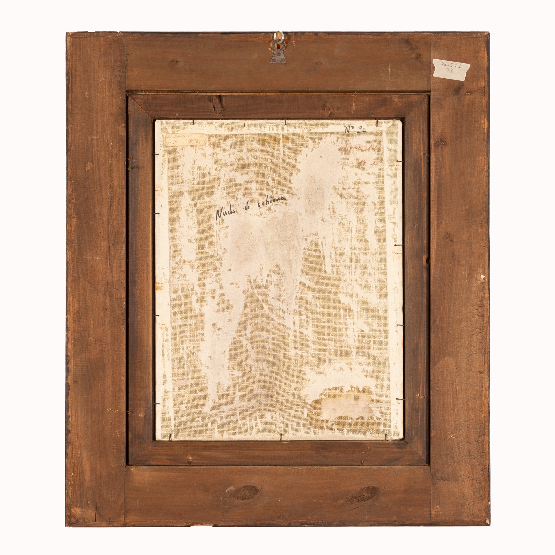 Nudo di donna di tergo