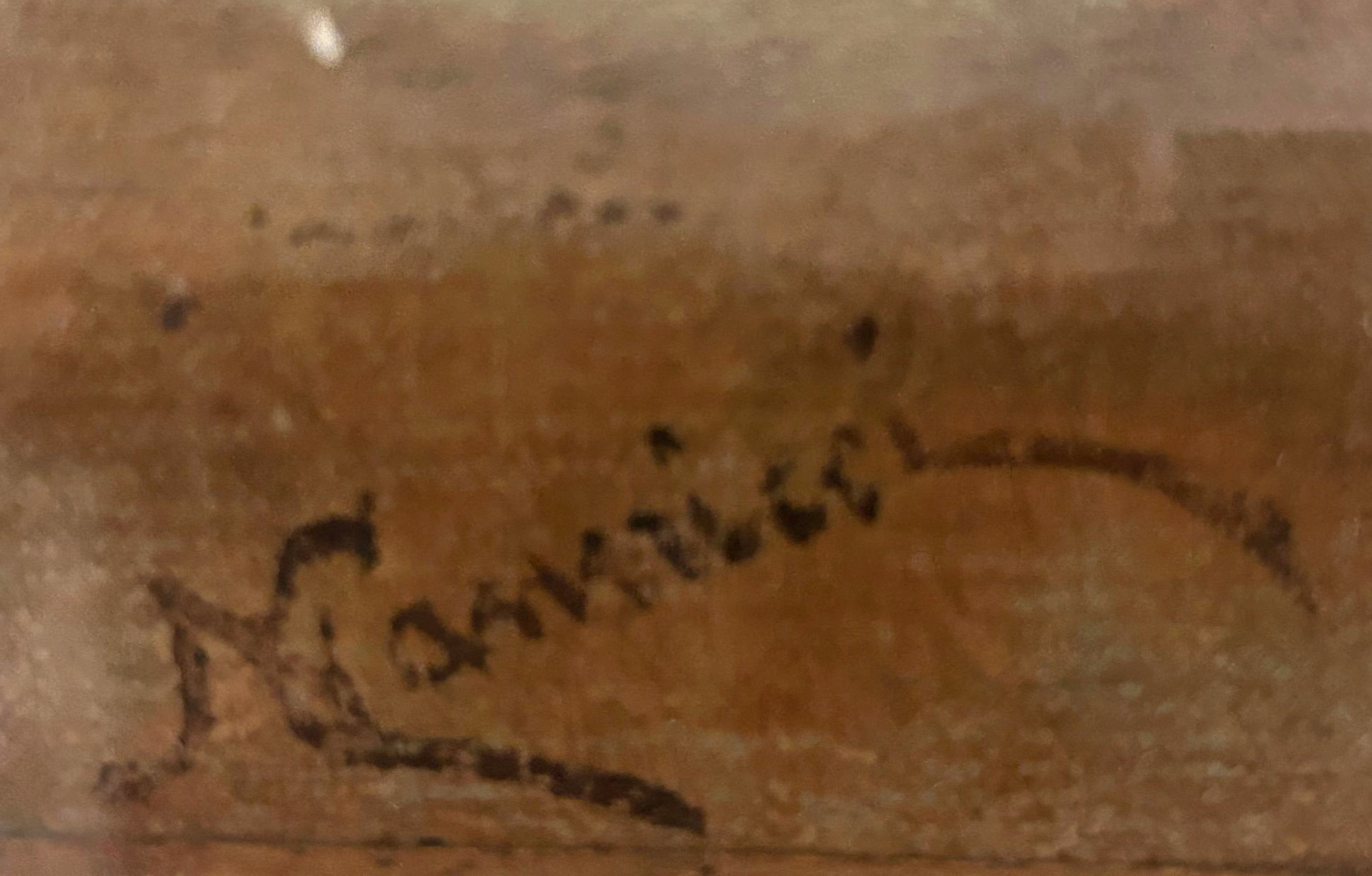 Paesaggio con casolari