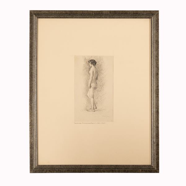 Salvatore  Postiglione - Studio di nudo femmininle