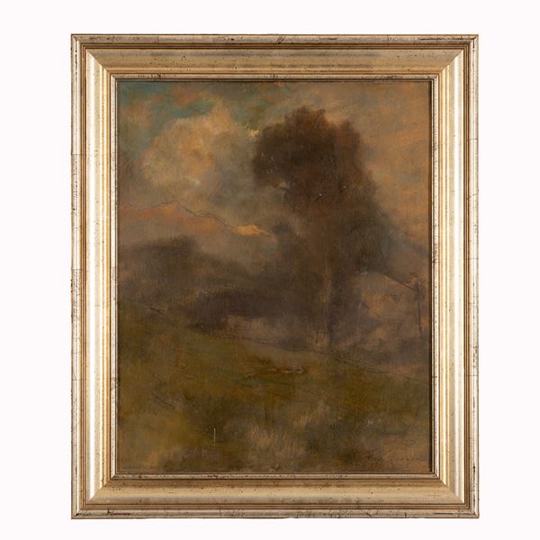 Vittore Antonio Cargnel - Sera a Poffabro