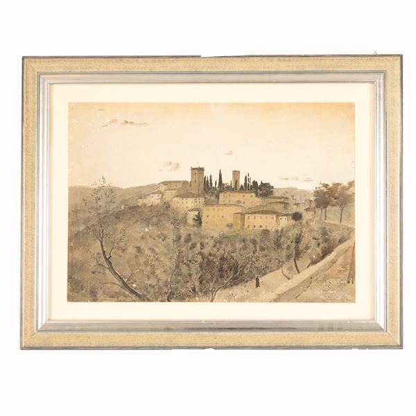 Michele Cascella - Montecatini Alto 926