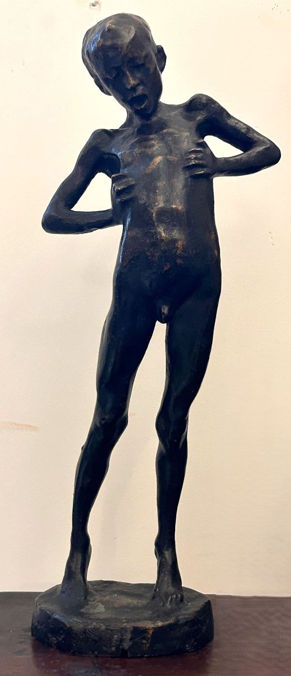 Scultura in bronzo 