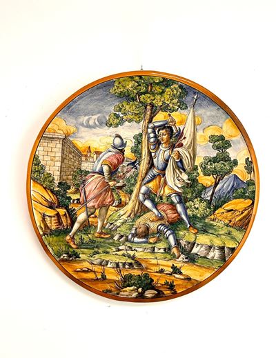 Piatto Ceramica, Firmato Ciulli