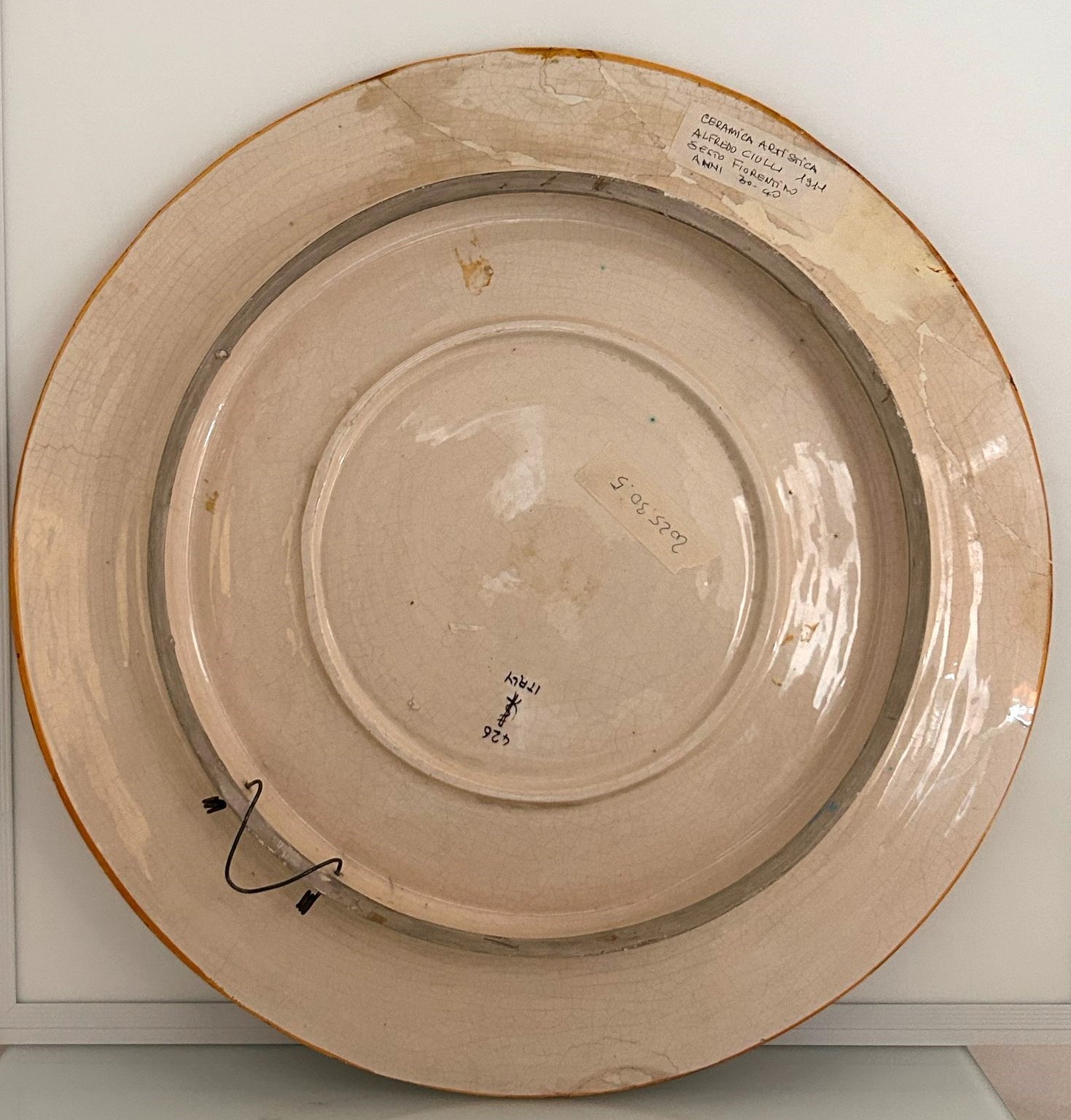 Piatto Ceramica, Firmato Ciulli