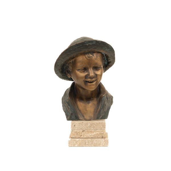 Scultura in bronzo alla maniera di Gemito