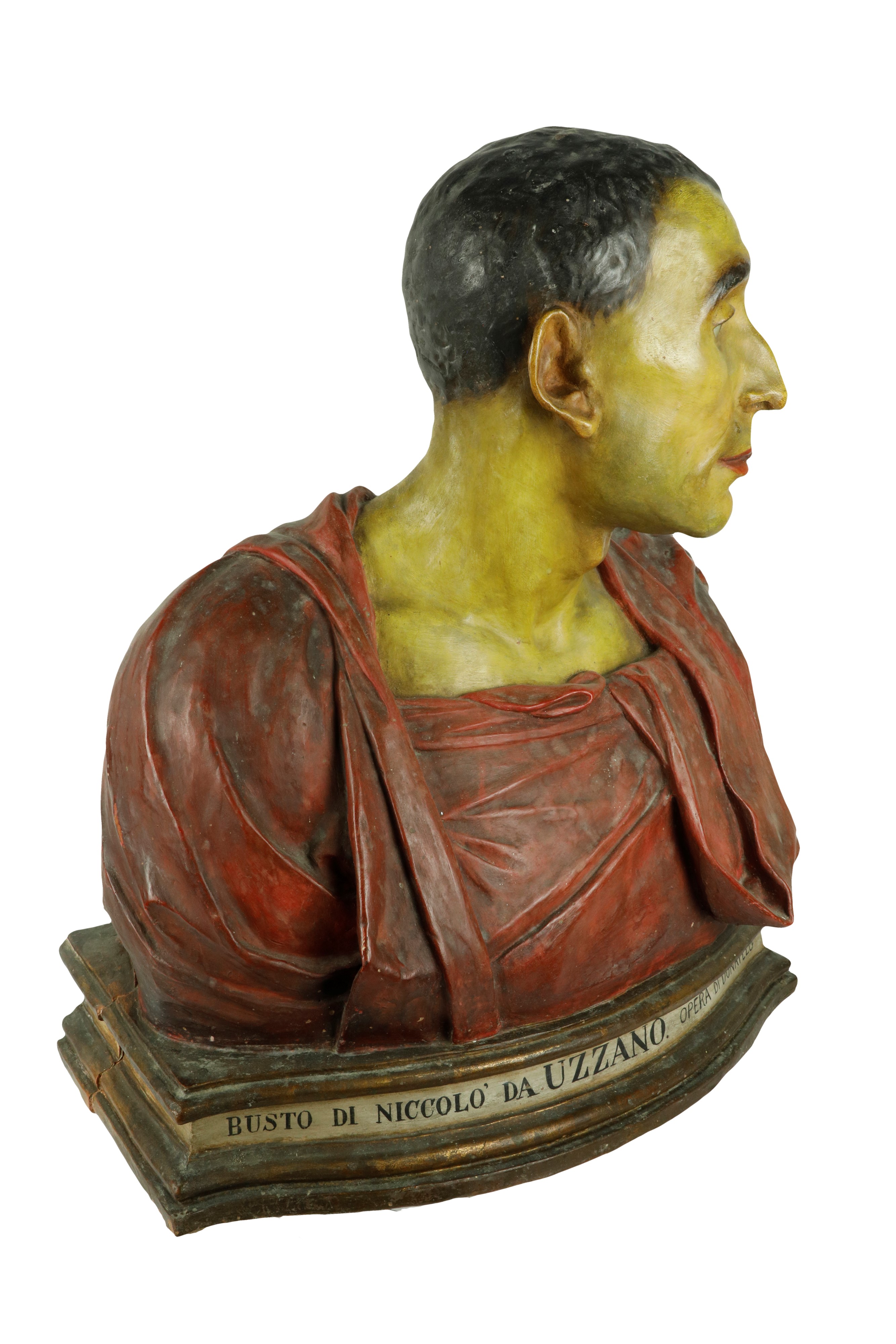 Niccolò da Uzzano, scultura in terracotta