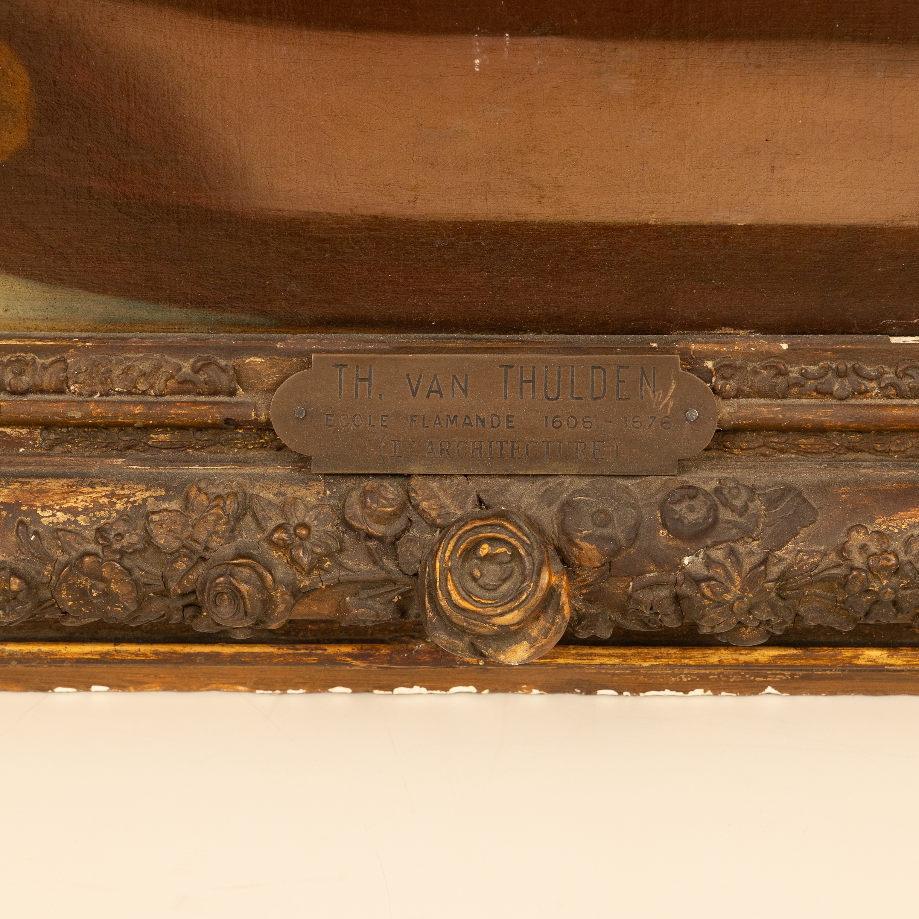 Theodor van Thulden, 1606/1676, (attribuito a). Allegoria dell'Architettura